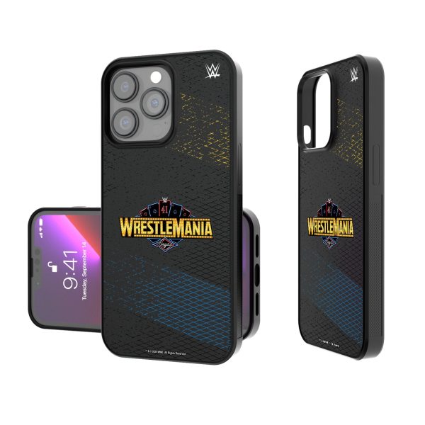 WrestleMania 41 Steel Bump Phone Case for Apple iPhone Hot on Sale